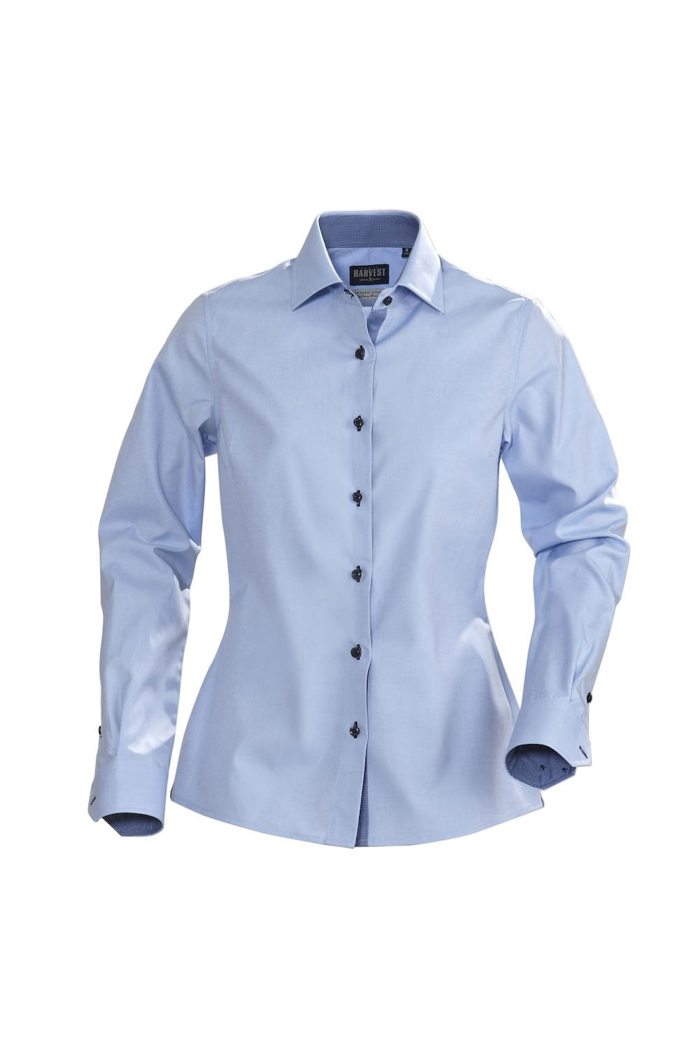 Womens/Ladies Baltimore Formal Shirt - Light Blue