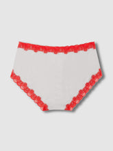 Load image into Gallery viewer, Soft Silks With Contrast Lace Panties