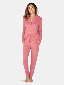 Women's Blush Beauty Pink Pajama Set