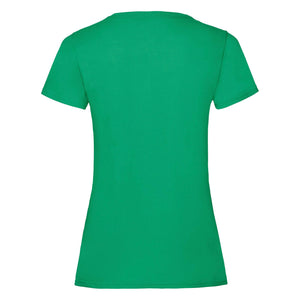 Fruit Of The Loom Ladies/Womens Lady-Fit Valueweight Short Sleeve T-Shirt (Pack (Kelly Green)