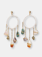 Load image into Gallery viewer, Healing Crystal Garland Earrings
