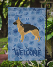 Load image into Gallery viewer, German Shepherd Welcome Garden Flag 2-Sided 2-Ply
