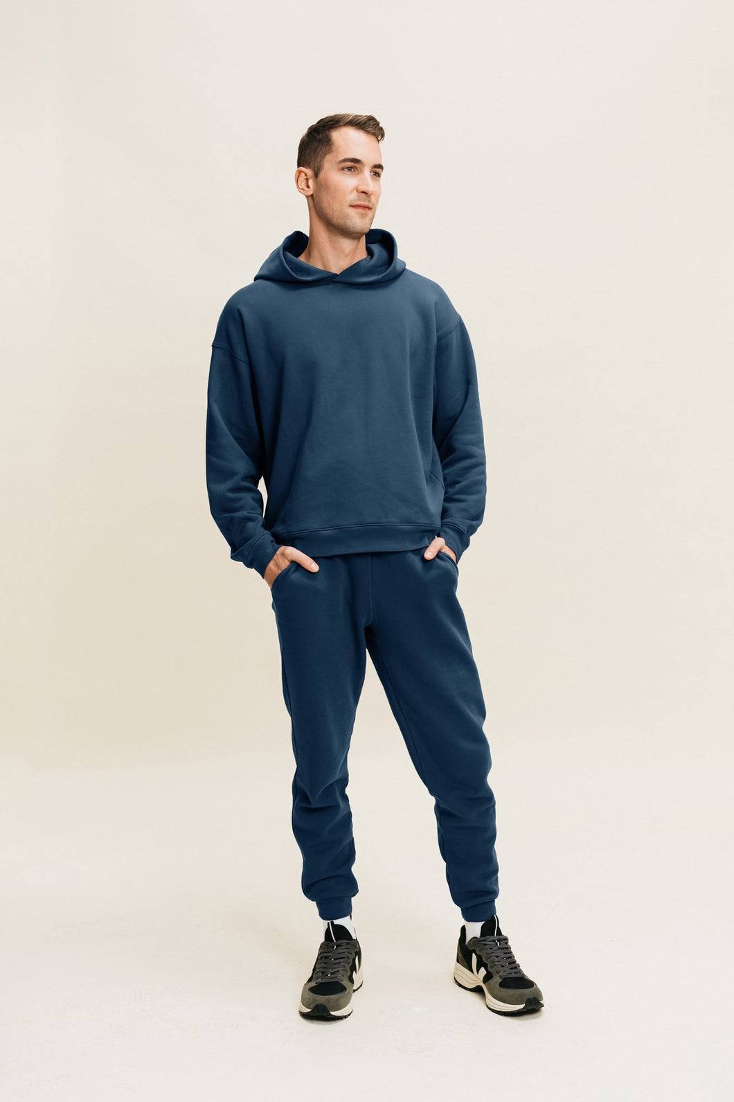 Men Oversized Hoodie In Cove