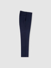 Load image into Gallery viewer, New Blue Slim Fit Pure Wool Dress Pants