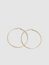 Load image into Gallery viewer, Margot Thin Gold Hoop Earrings