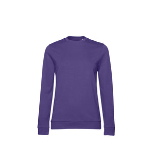 B&C Womens/Ladies Set-in Sweatshirt (Radiant Purple)