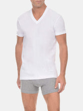Load image into Gallery viewer, Pima Cotton V-Neck T-Shirt