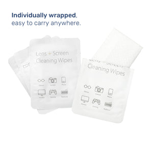 Lens and Electronic Cleaning Wipes, Comfort Plus Shield, 200 ct