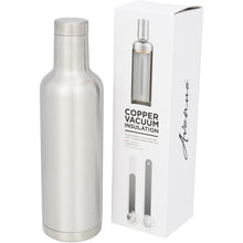 Load image into Gallery viewer, Avenue Pinto Copper Vacuum Insulated Bottle (Silver) (One Size)