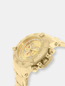 Invicta Men's 5403 Gold Stainless-Steel Plated Swiss Quartz Dress Watch
