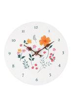 Load image into Gallery viewer, Botanical MDF Floral Wall Clock - One Size