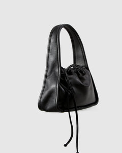 Thing Called Love Leather Handbag - Black