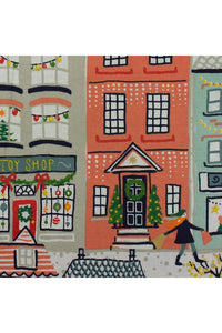 Festive Christmas Town Duvet Cover Set - UK Single