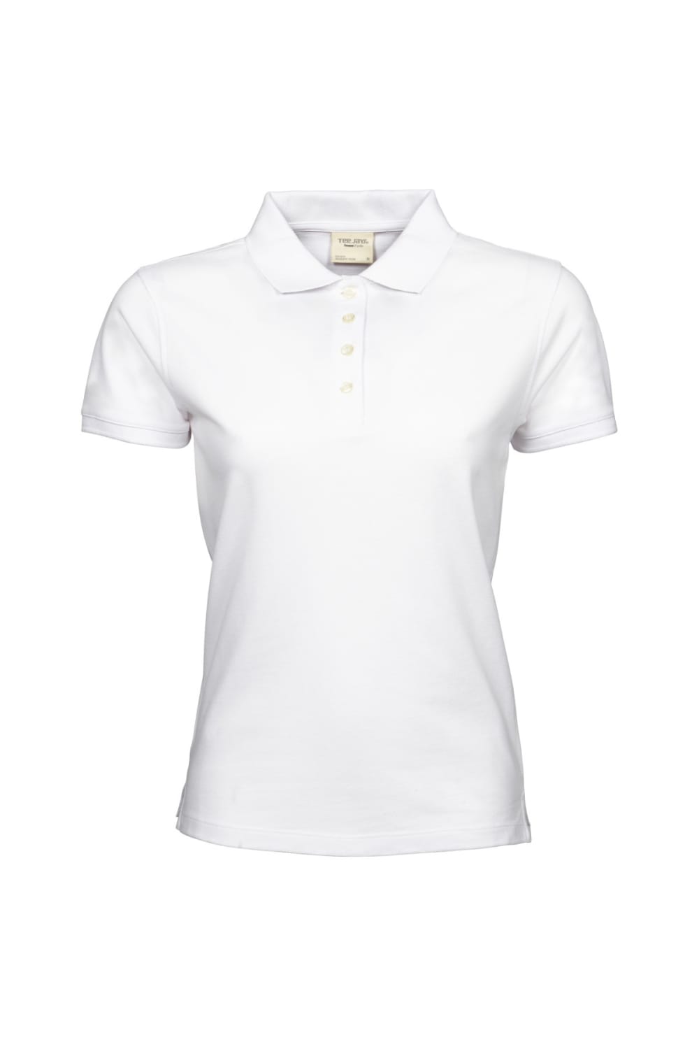 Tee Jays Womens/Ladies Heavy Short Sleeve Polo Shirt (White)