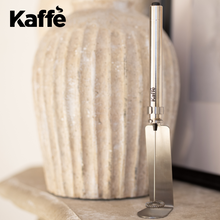 Load image into Gallery viewer, Kaffe Handheld Milk Frother Whisk with Stand. Stainless Steel Battery Operated Electric Foamer.