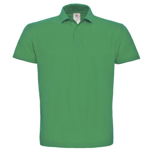B&C ID.001 Unisex Adults Short Sleeve Polo Shirt (Kelly Green)