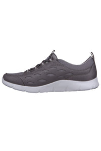 Womens/Ladies Arch Fit Refine Sneakers - Charcoal