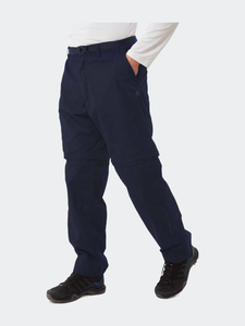 Mens Expert Kiwi Convertible Tailored Cargo Pants - Dark Navy