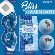 Load image into Gallery viewer, Lovery Home Spa Gift Baskets - Ocean Bliss Spa Set - Glitter Eye Gel Mask &amp; More