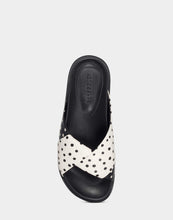 Load image into Gallery viewer, Baily Sandals - Black Polka Dot