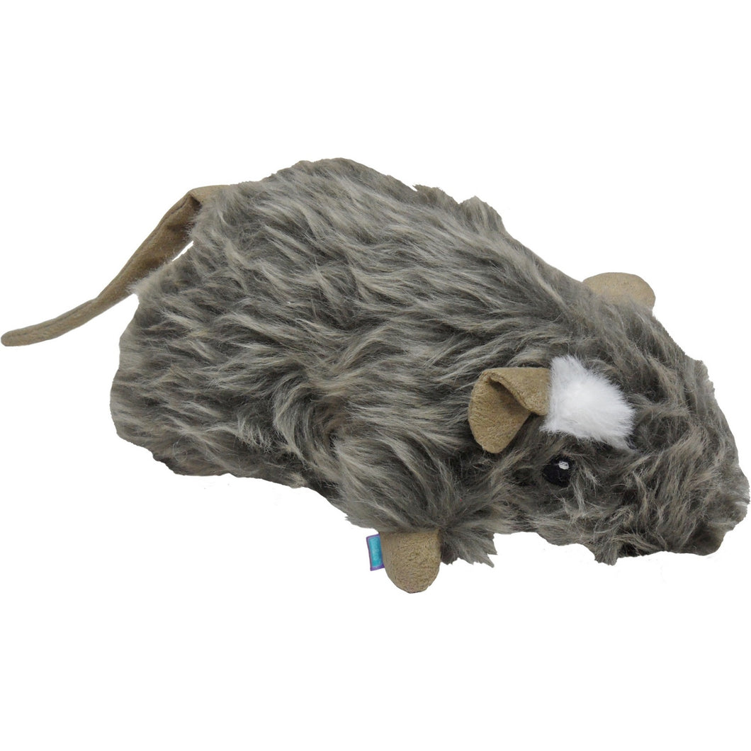 Dog & Co Country Plush Rat Dog Toy (Gray) (S)