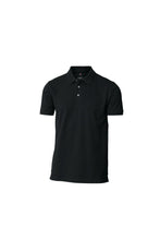 Load image into Gallery viewer, Nimbus Mens Harvard Stretch Deluxe Polo Shirt (Black)