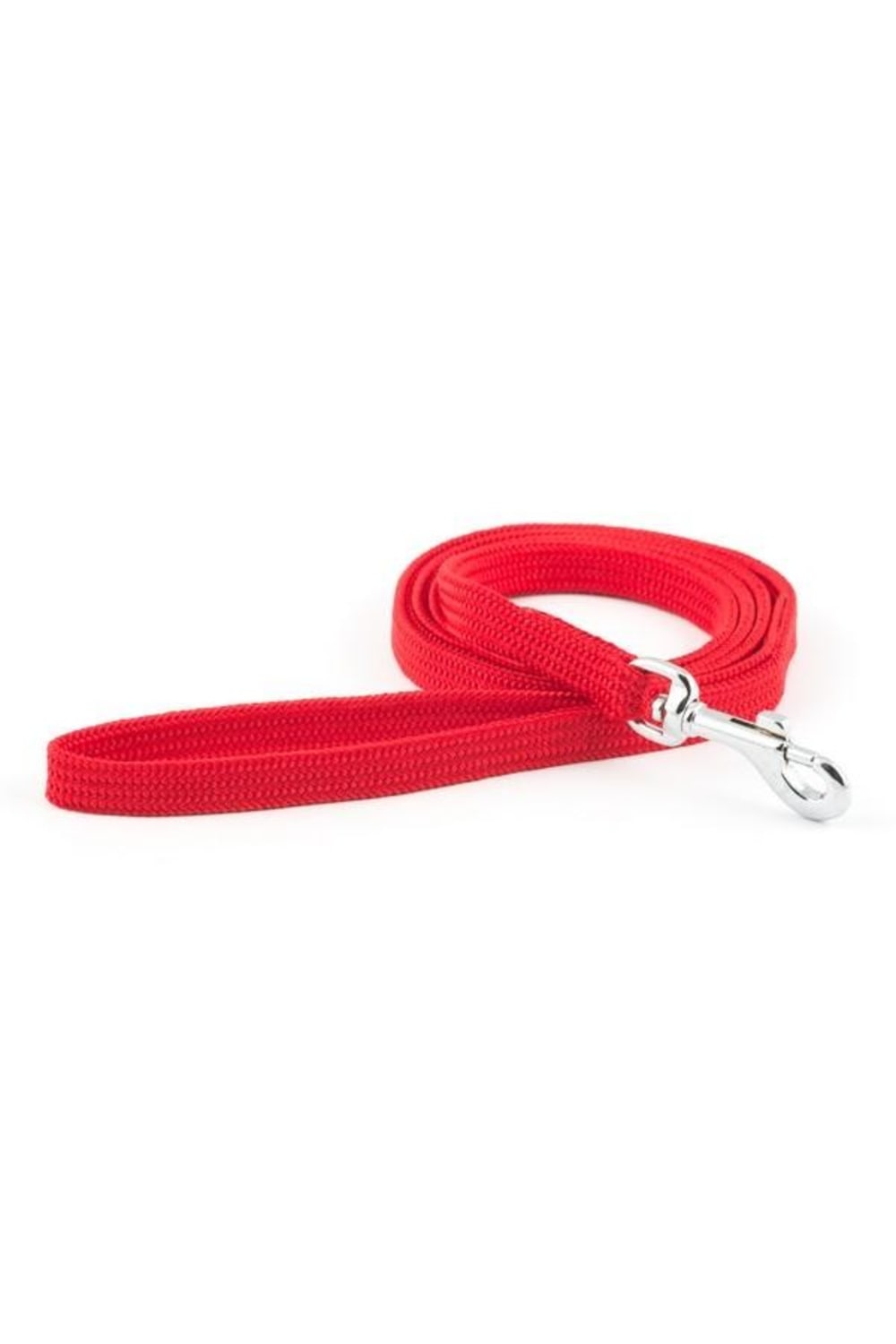 Ancol Softweave Dog Leash (Red) (1 Yard x 0.39in)