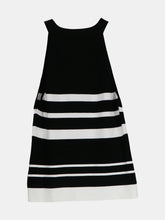 Load image into Gallery viewer, Autumn Cashmere Women&#39;s Black / White Striped Halter Tanks &amp; Cami