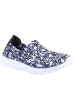 Load image into Gallery viewer, Womens/Ladies Sharon Casual Sneakers - Blue