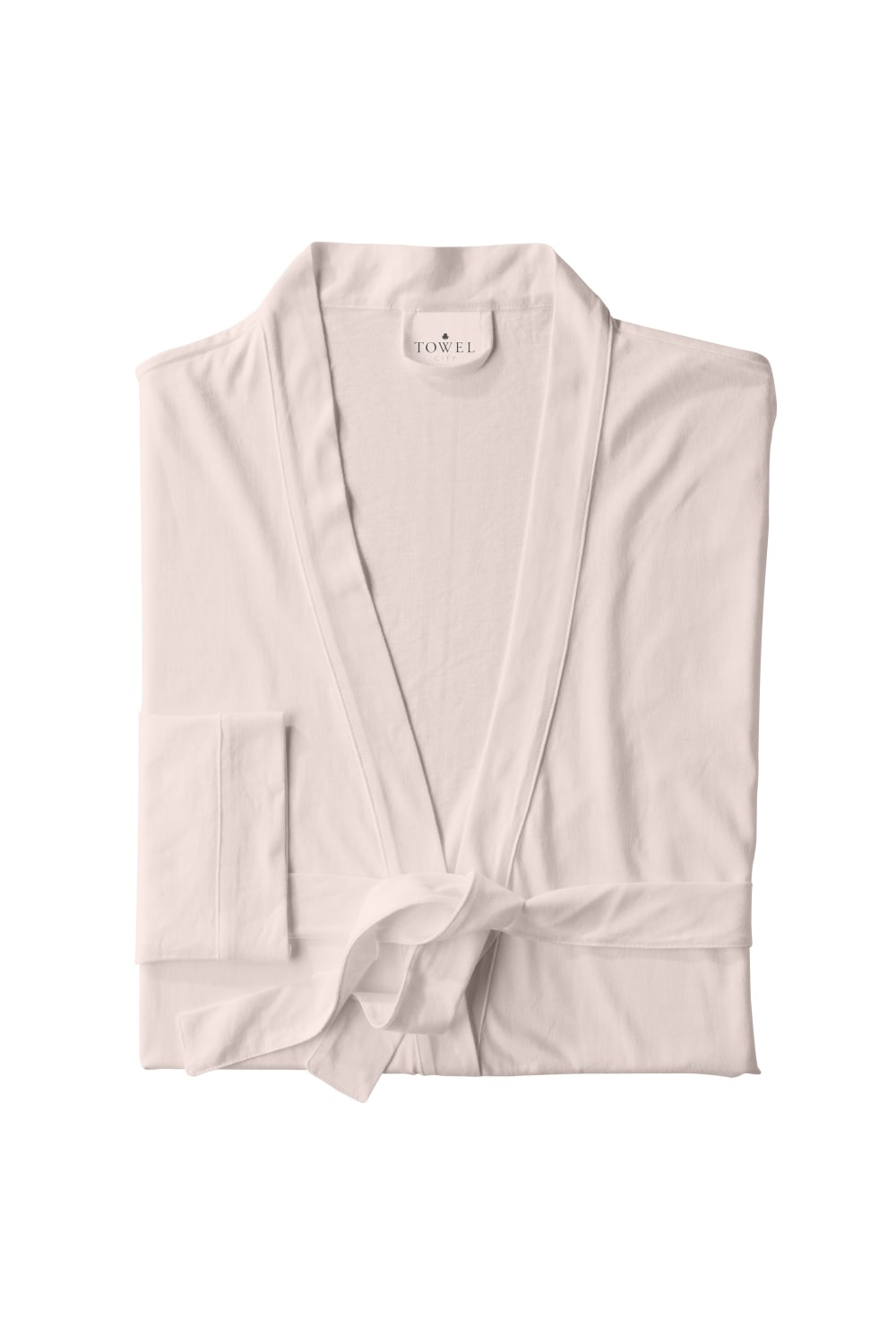 Towel City Womens/Ladies Wrap Bath Robe / Towel (180 GSM) (Light Pink) (L)