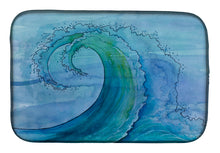 Load image into Gallery viewer, 14 in x 21 in Abstract Wave Dish Drying Mat