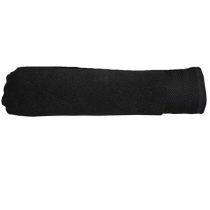 A&R Towels Pure Luxe Bath Towel (Pure Black) (One Size)