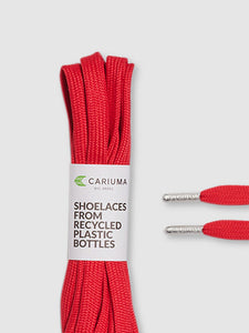 Shoe Lace Red with H Silver Tip