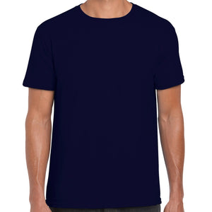 Gildan Adults Unisex Short Sleeve Premium Cotton V-Neck T-Shirt (Navy)