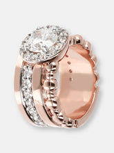 Load image into Gallery viewer, Cubic Zirconia Multiband Ring