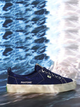 Load image into Gallery viewer, OCA Low Pantone Blueprint Canvas Contrast Thread Sneaker Men