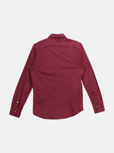 Load image into Gallery viewer, Drumohr Men&#39;s Plum Button-Up Cotton Shirt Graphic T-Shirt