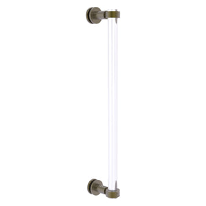 Clearview Collection Single Side Shower Door Pull With Smooth Accents