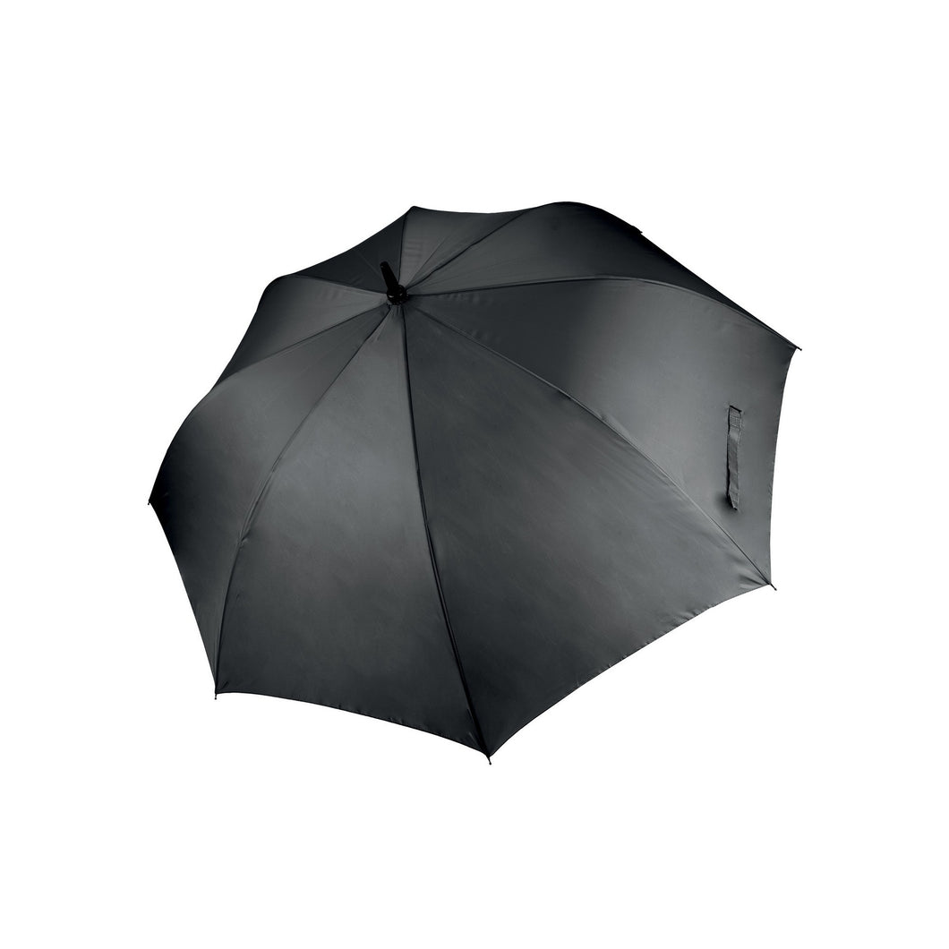 Kimood Unisex Large Plain Golf Umbrella (Pack of 2) (Black) (One Size)