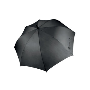 Kimood Unisex Large Plain Golf Umbrella (Black) (One Size)