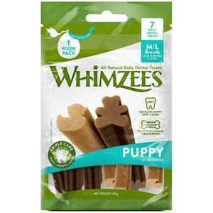 Whimzees Puppy Treats (Brown) (M, L)