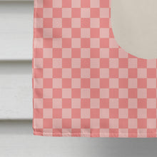 Load image into Gallery viewer, 28 x 40 in. Polyester New Zealand White Rabbit Pink Check Flag Canvas House Size 2-Sided Heavyweight