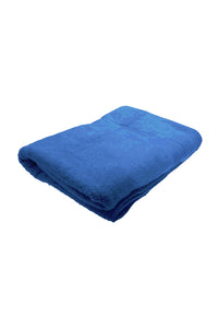 Jassz Premium Heavyweight Plain Big Towel / Bath Sheet (Pack of 2) (Royal) (One Size)