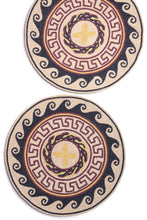 Load image into Gallery viewer, Roman Beaded Placemats, Set of 2