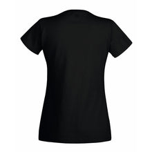 Load image into Gallery viewer, Fruit Of The Loom Ladies/Womens Lady-Fit Valueweight Short Sleeve T-Shirt (Black)