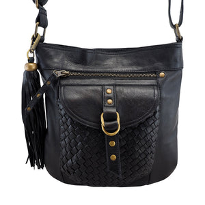 Millie Leather Crossbody Bag