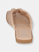 Load image into Gallery viewer, Reid Nude Flat Sandals
