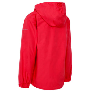 Trespass Childrens Boys Overwhelm Rain Jacket (Red)