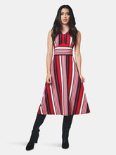 Load image into Gallery viewer, Rosemary Dress in Stripe Paradise