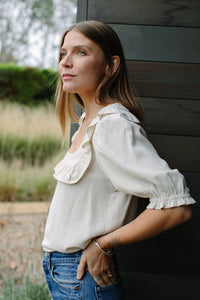 Linen Dorothy Top